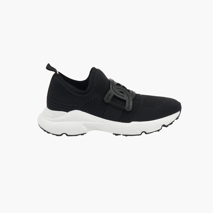 TOD'S Nero Mesh Slip-On Sneakers