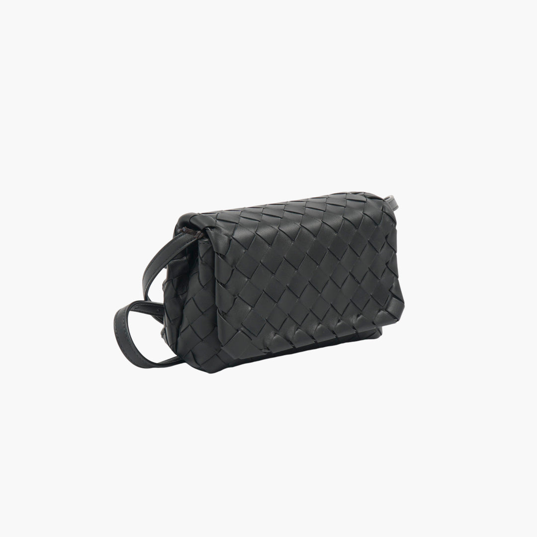 Bottega Veneta Nero Intrecciato Bag