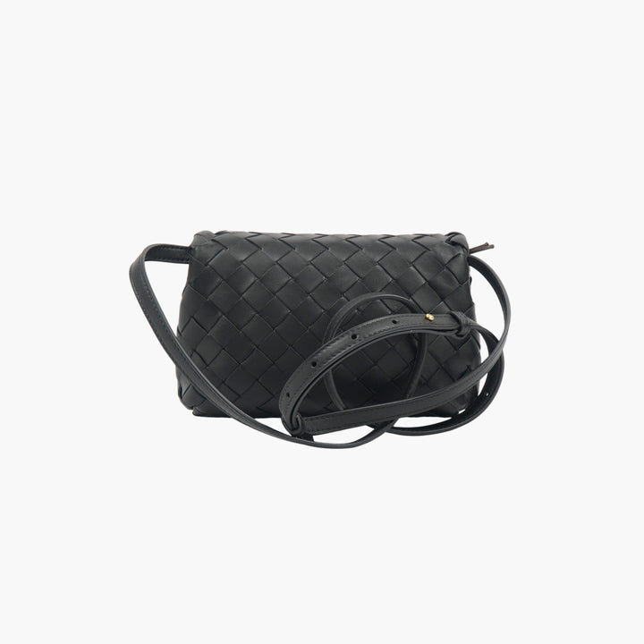 Bottega Veneta Nero Intrecciato Bag