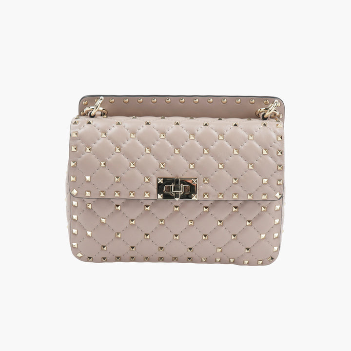 Valentino Quilted Leather Bag Poudre