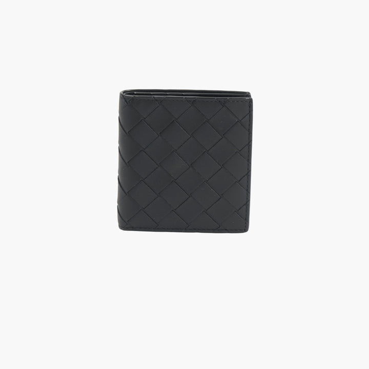 Bottega Veneta Black Leather Wallet