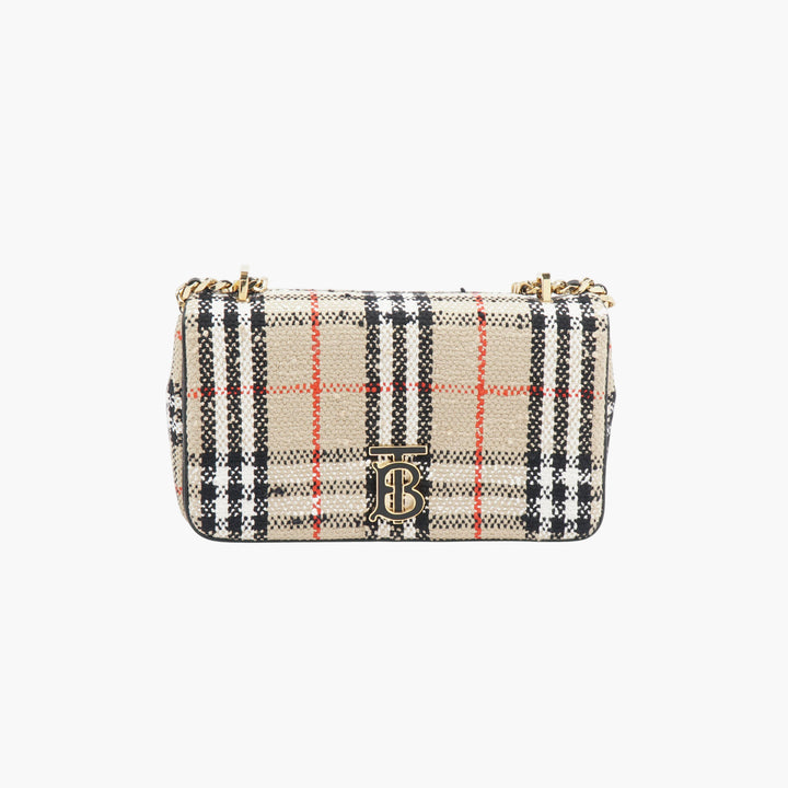 Burberry Multicolour Check Pattern Bag