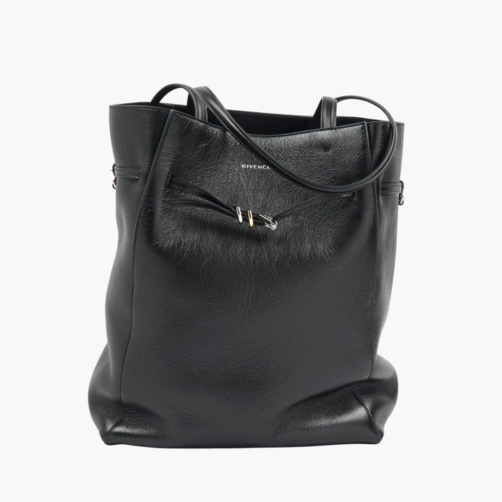 Givenchy Black Leather Tote Bag