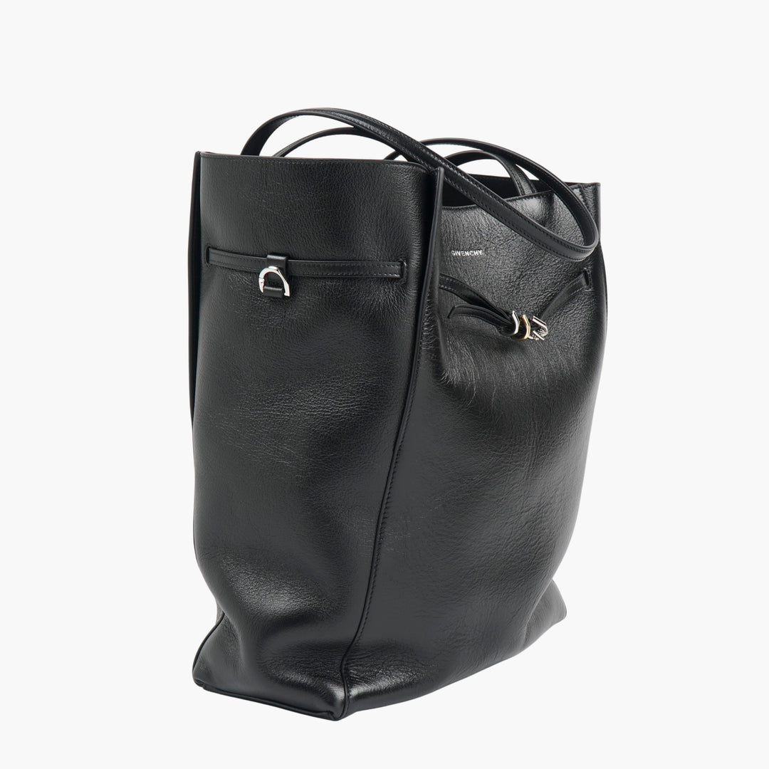 Givenchy Black Leather Tote Bag