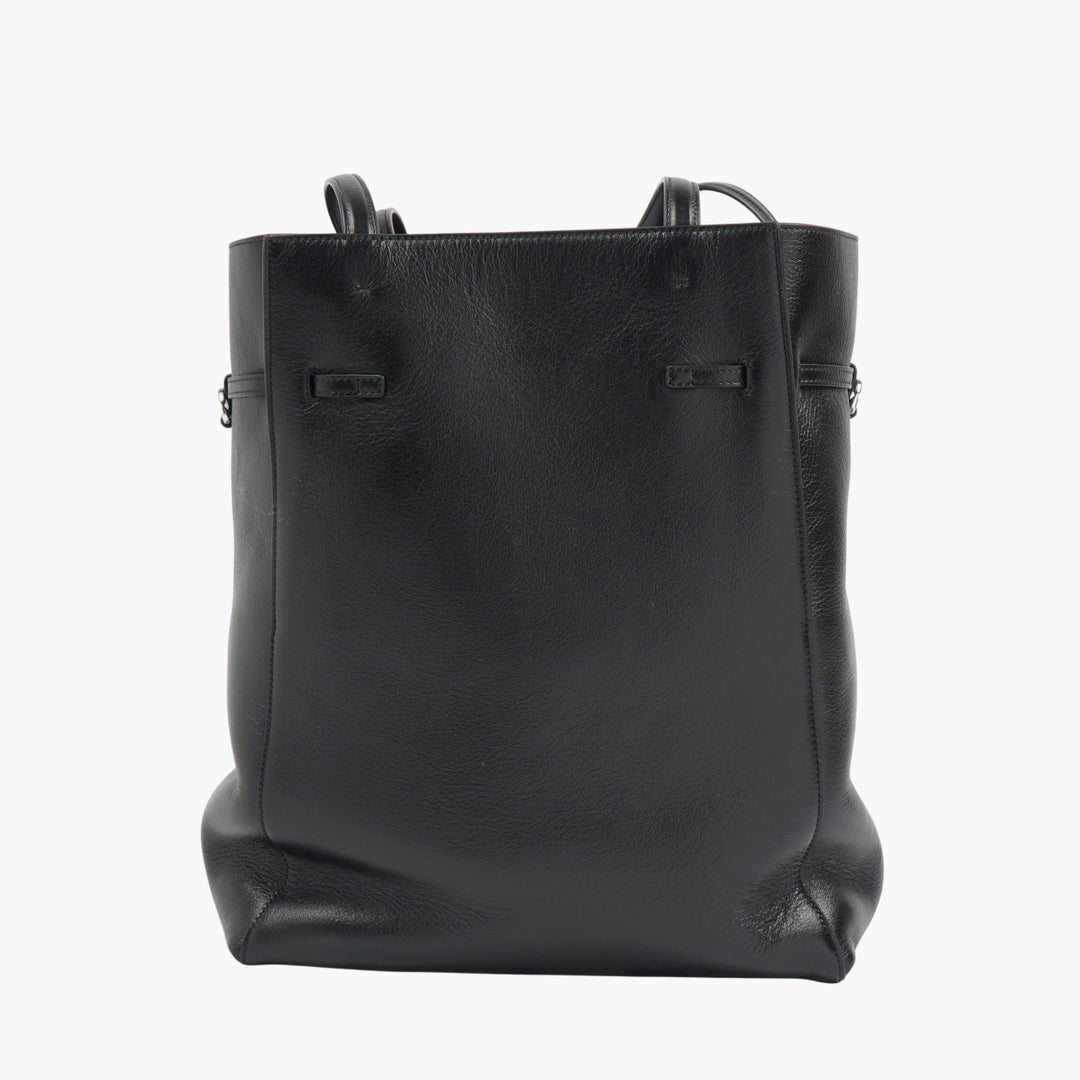 Givenchy Black Leather Tote Bag