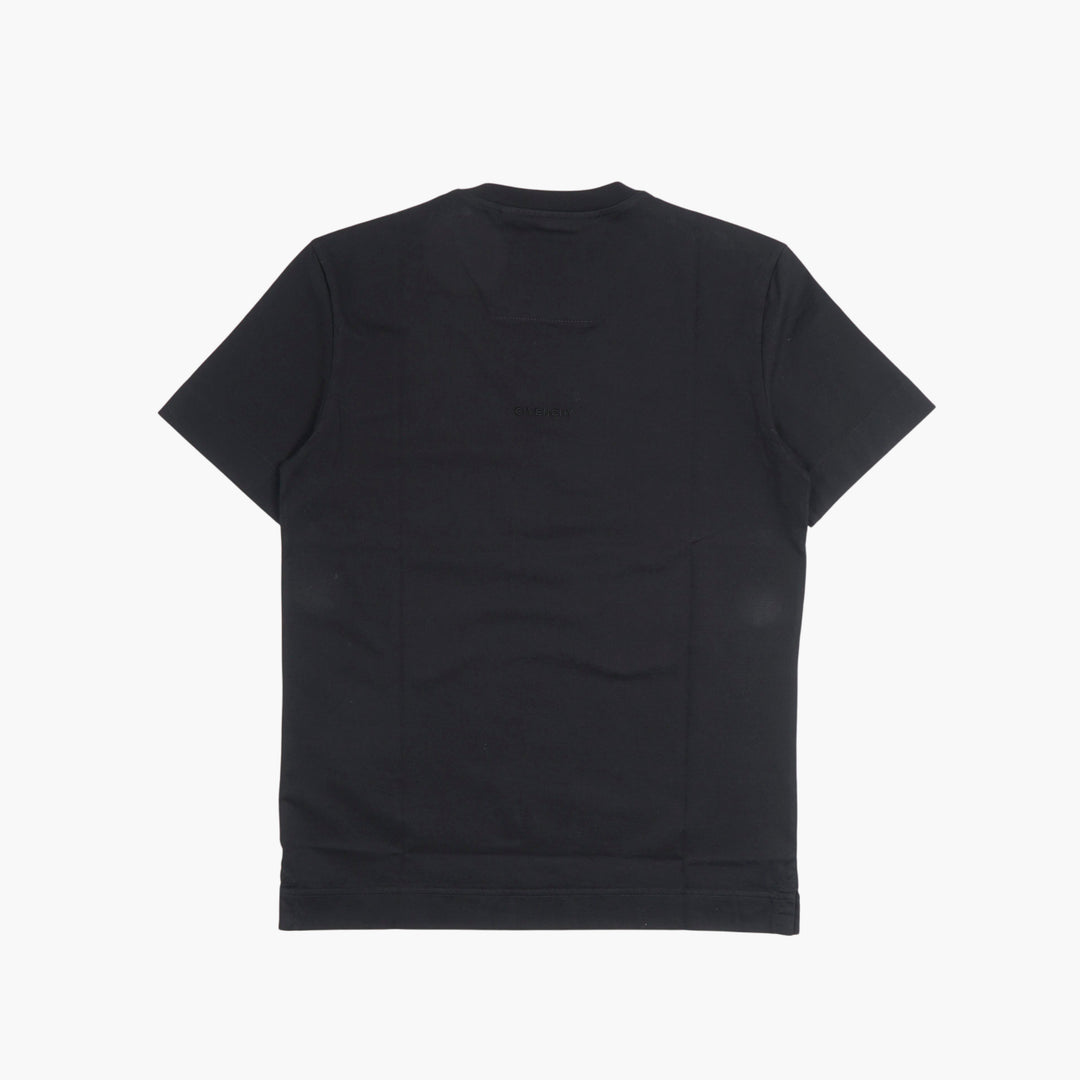 T-shirt girocollo nera Givenchy