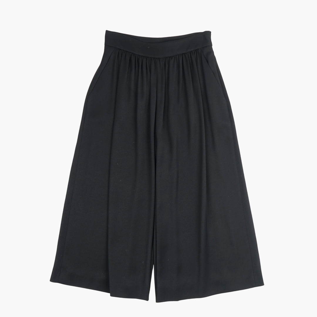 Moschino Black Pleated Shorts