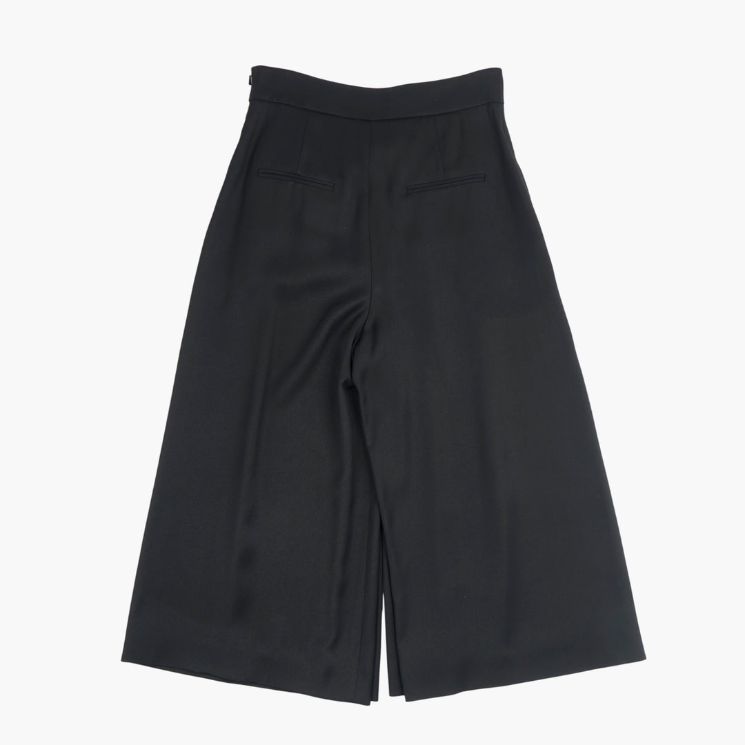 Moschino Black Pleated Shorts