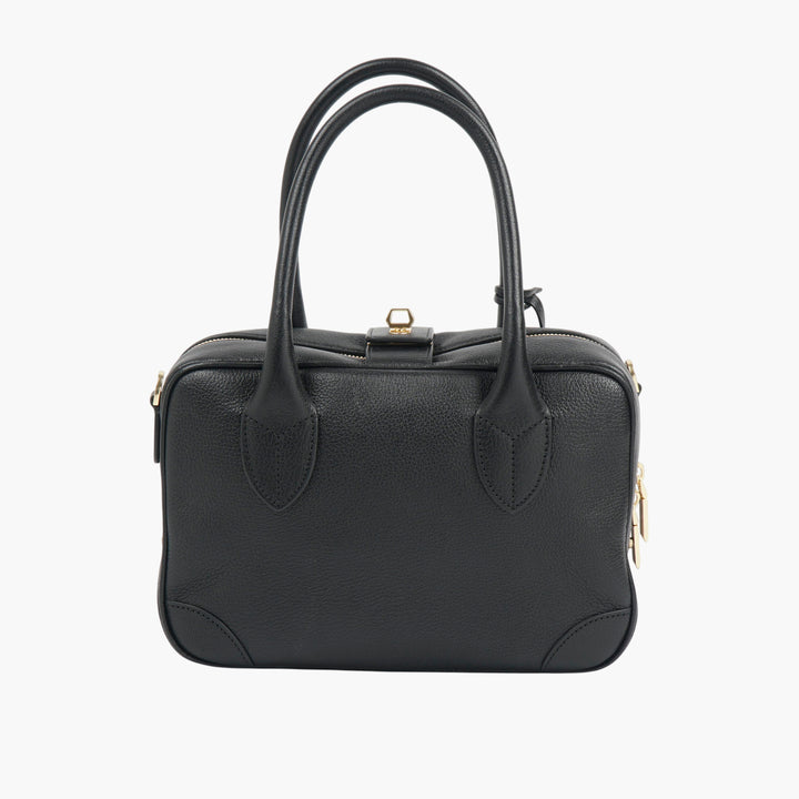 Golden Goose Black-Gold Leather Bag