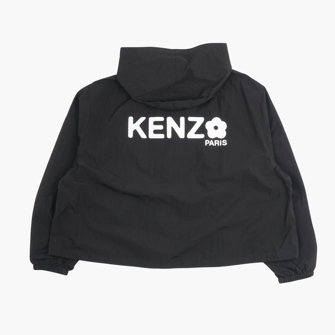 KENZO Black Jacket with Hood