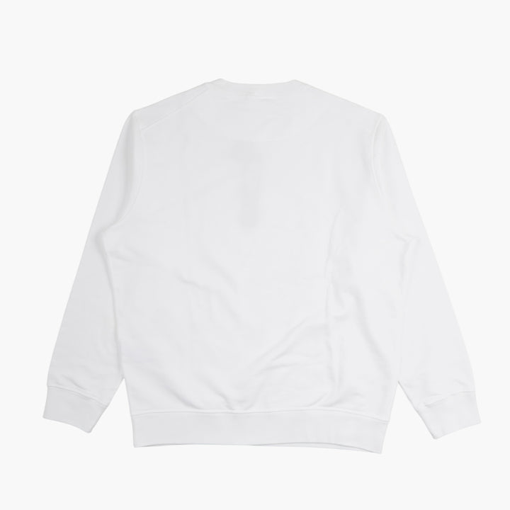 Stone Island White Sweatshirt with Logo