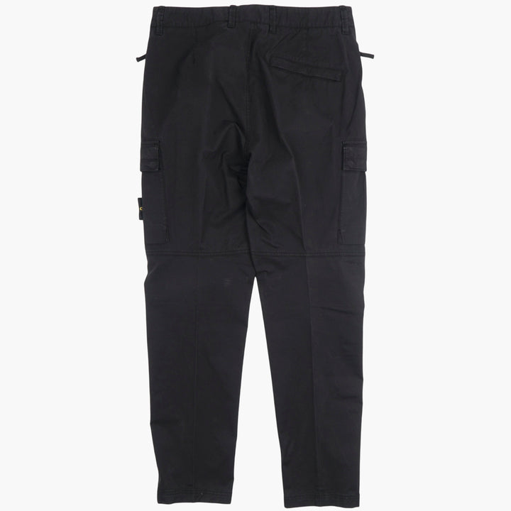 Pantaloni cargo neri Stone Island