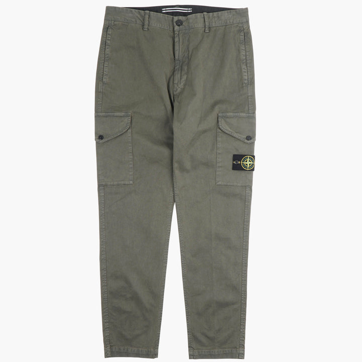 Stone Island Olive Green Cargo Pants