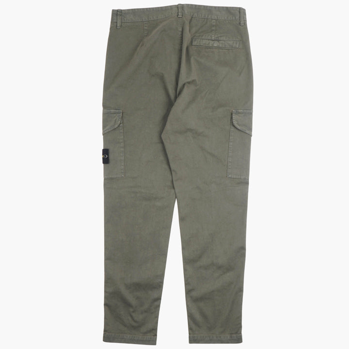 Pantaloni cargo verde oliva Stone Island