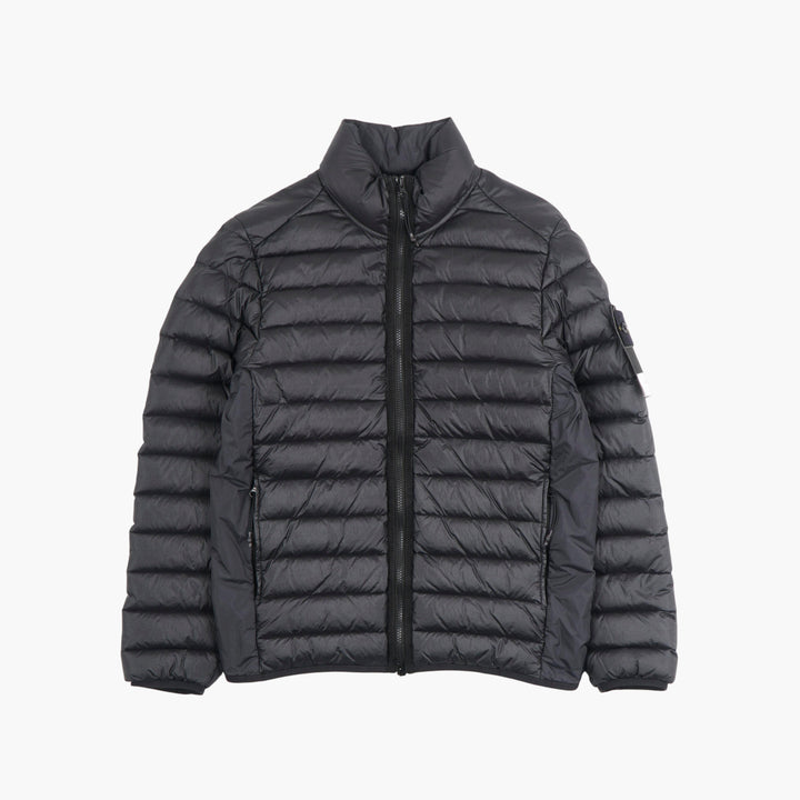 Stone Island Black Quilted Jacket