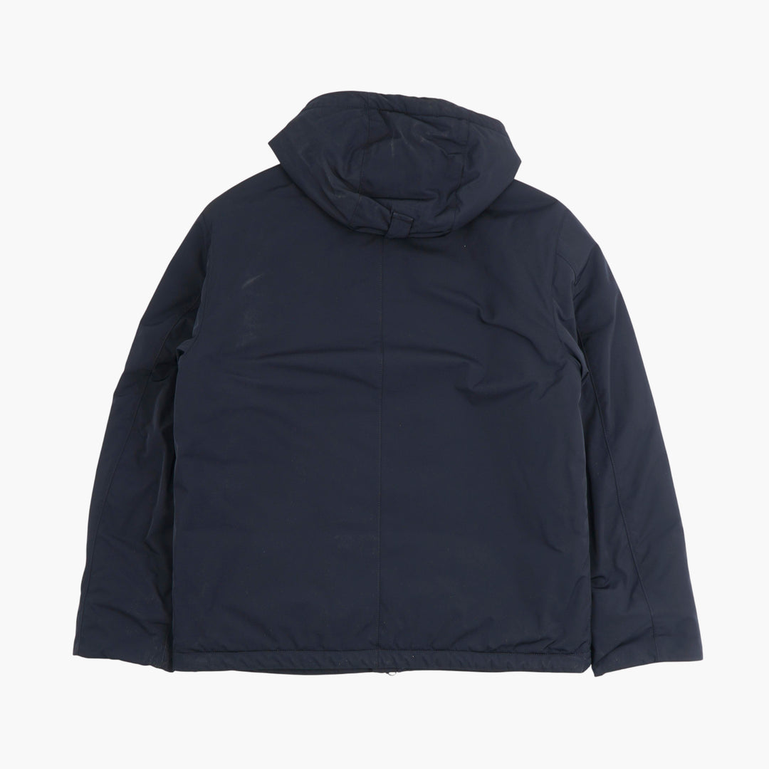 Stone Island Blue Hooded Jacket