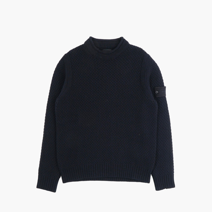 Stone Island Blu Sweater