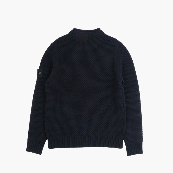 Stone Island Blu Sweater