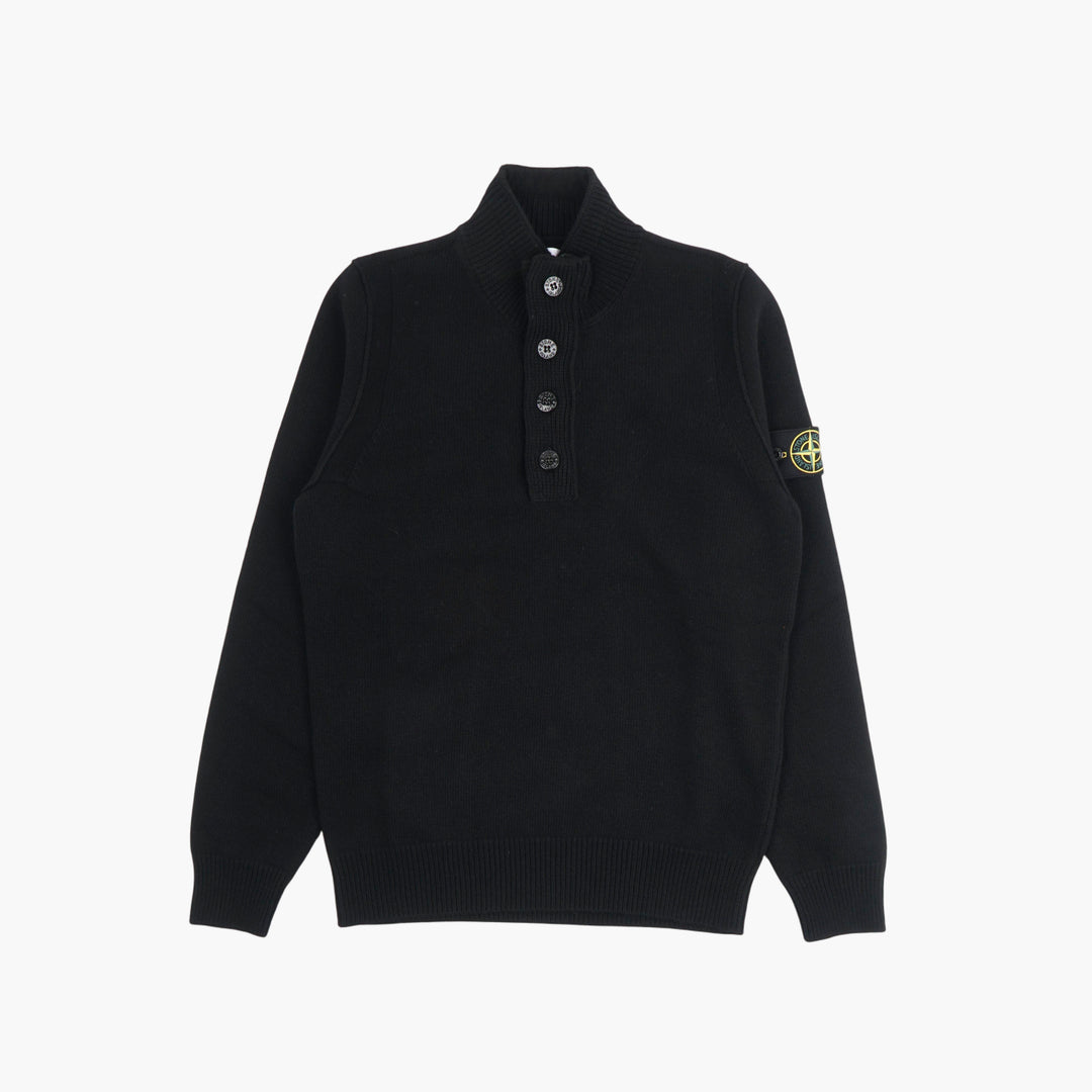 Stone Island Nero Knit Sweater