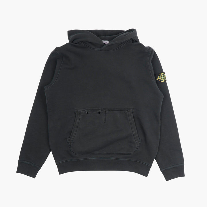 STONE ISLAND Nero Hoodie