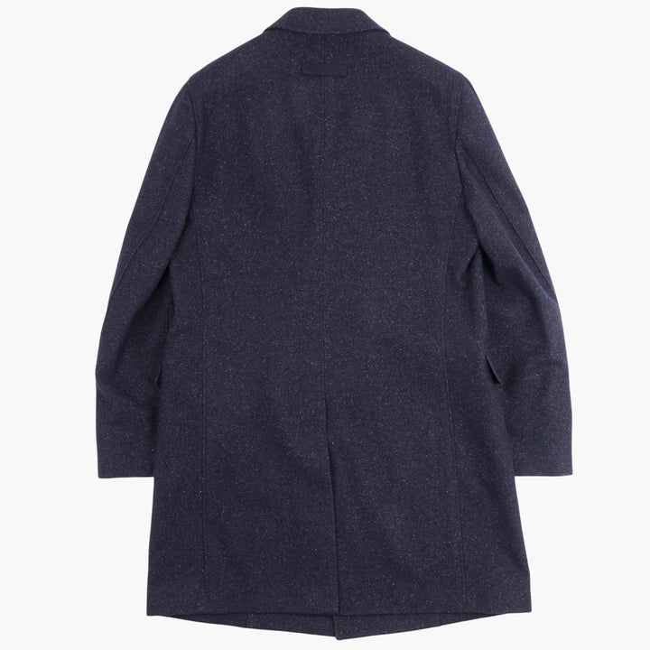 ZEGNA Double-Breasted Blue Coat