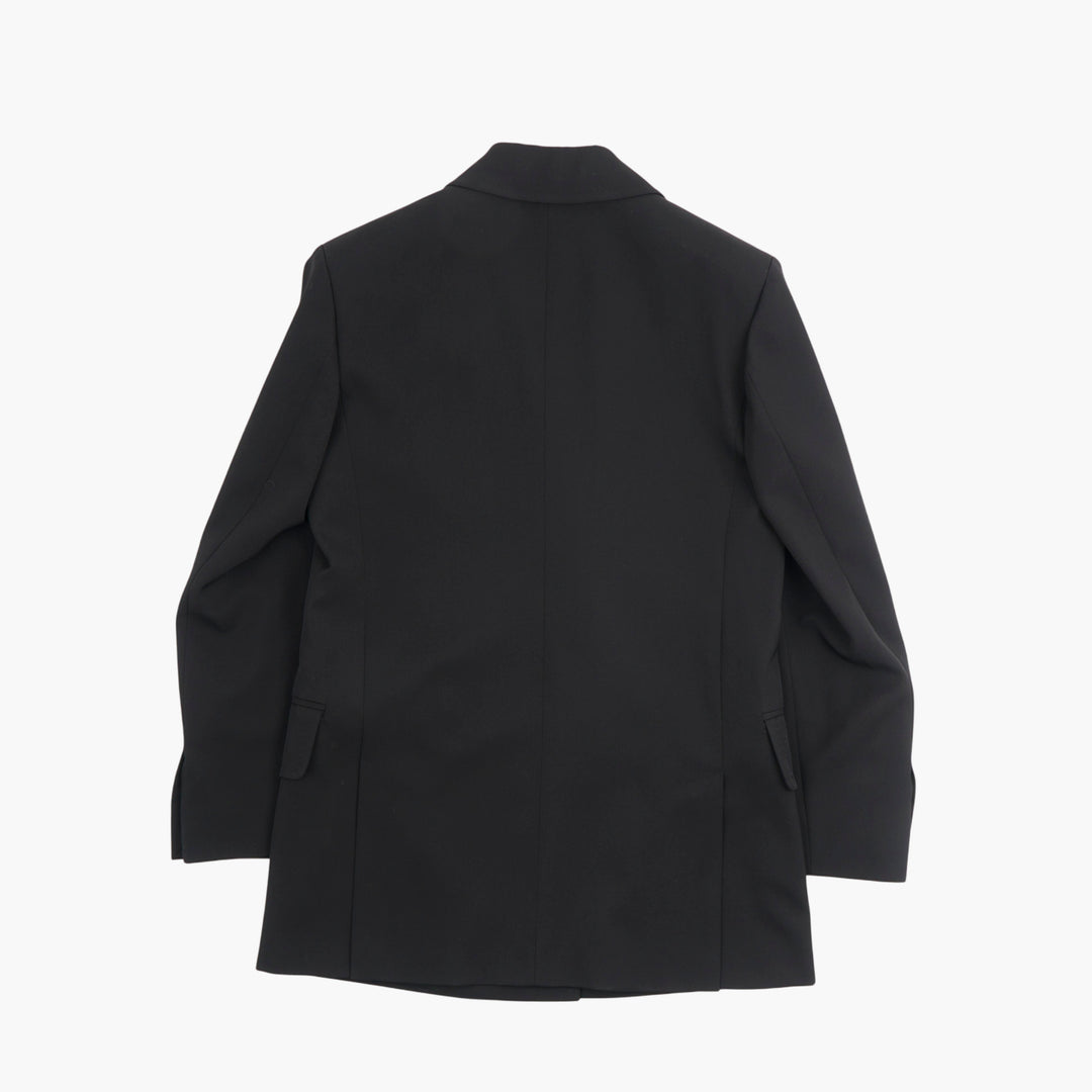 Max Mara Black Double-Breasted Blazer