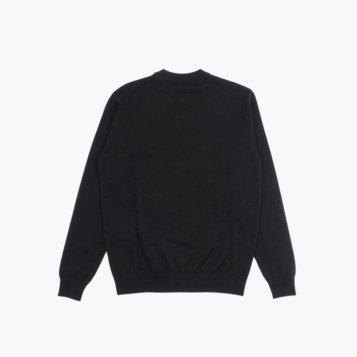 Fendi Black Sweater with Logo