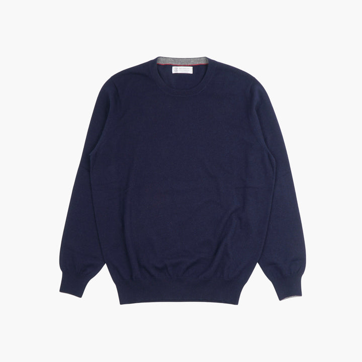 Brunello Cucinelli Navy Sweater