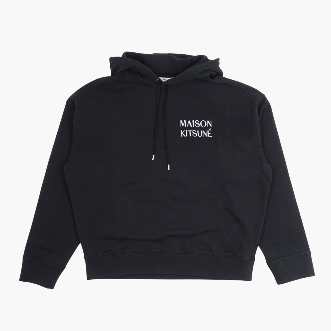 MAISON KITSUNE Black Multi Hoodie