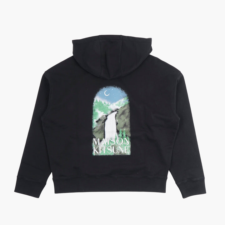 MAISON KITSUNE Black Multi Hoodie