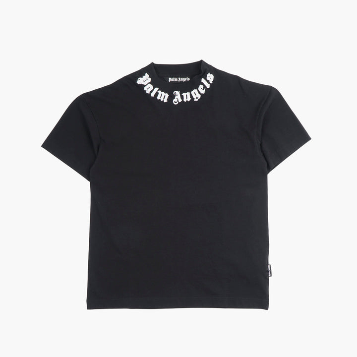 Palm Angels Black Logo Cotton T-shirt