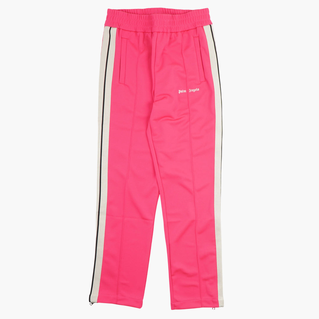 Palm Angels Fuchsia-White Track Pants