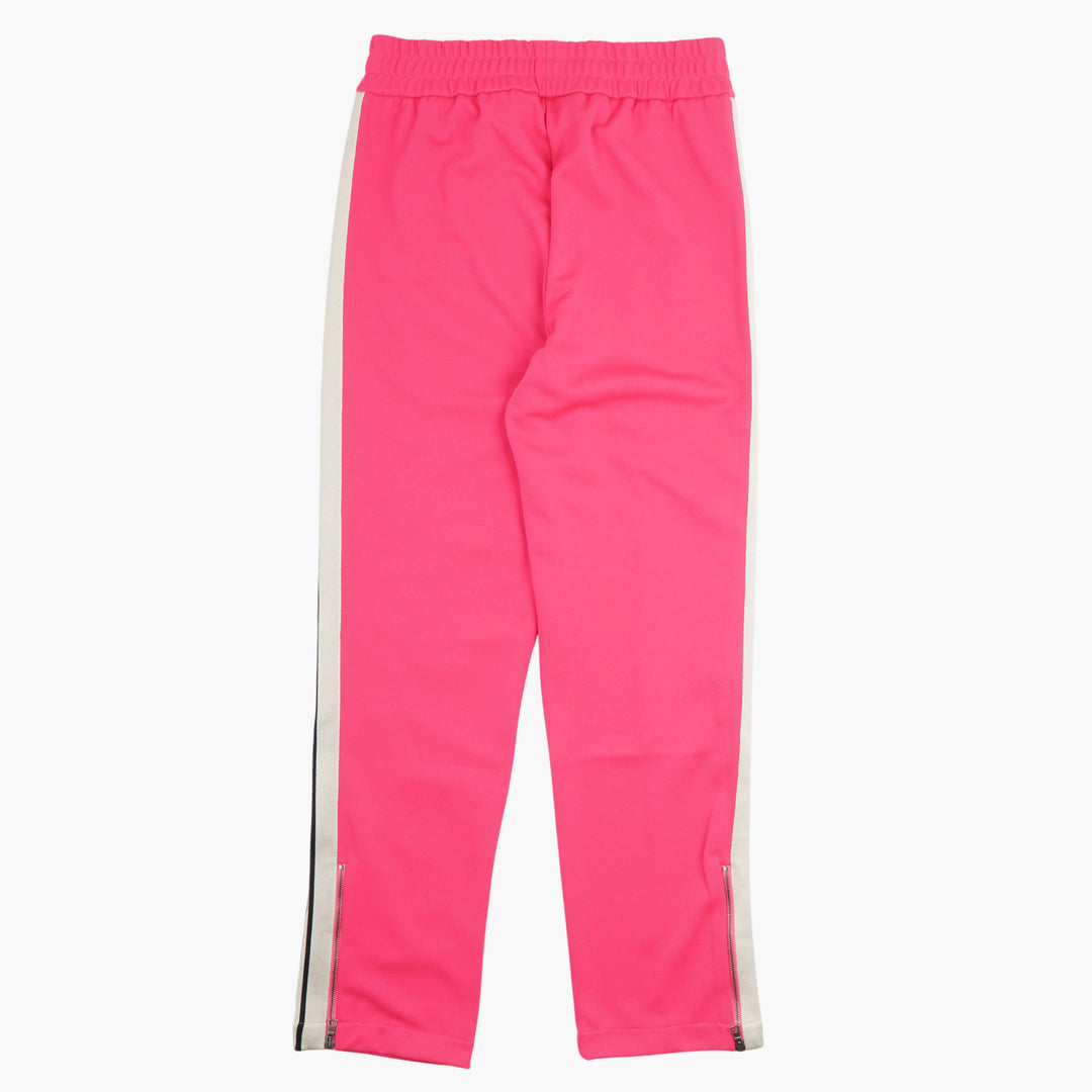 Pantaloni da tuta fucsia-bianchi Palm Angels