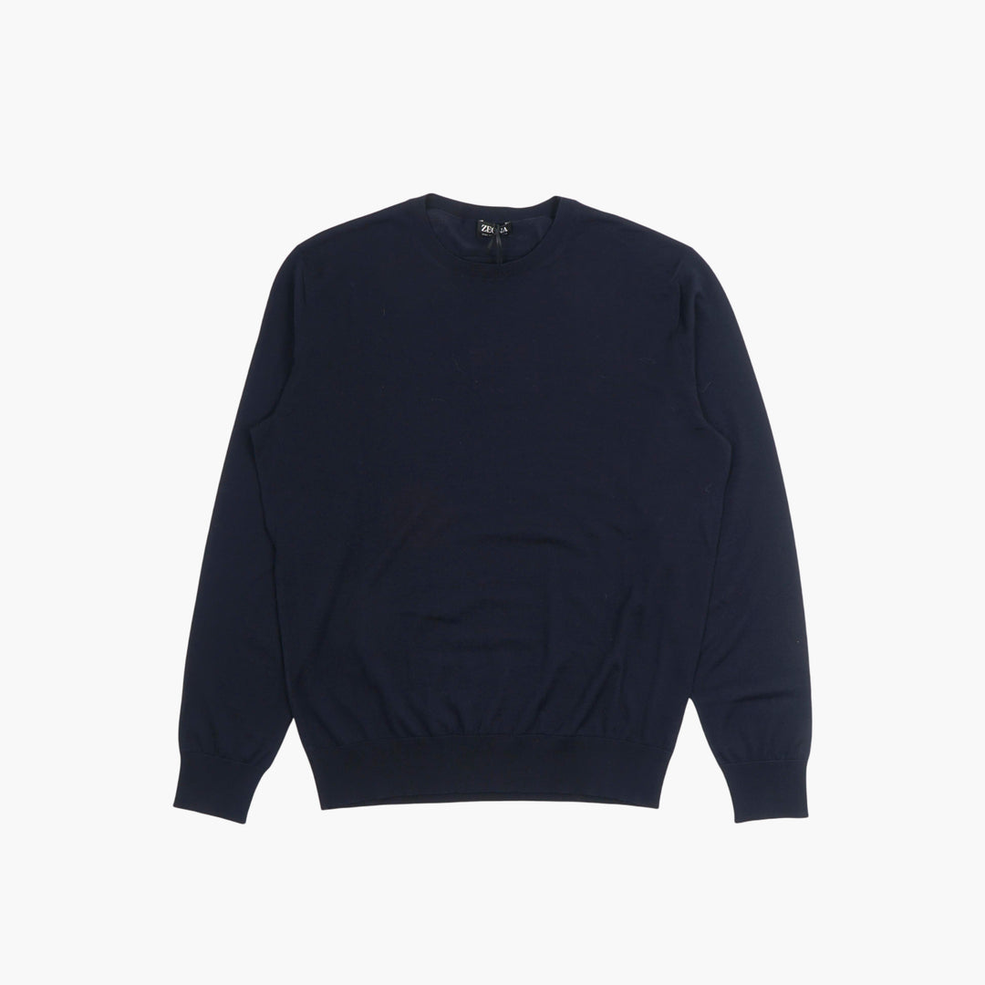 ZEGNA Blu Classic Sweater