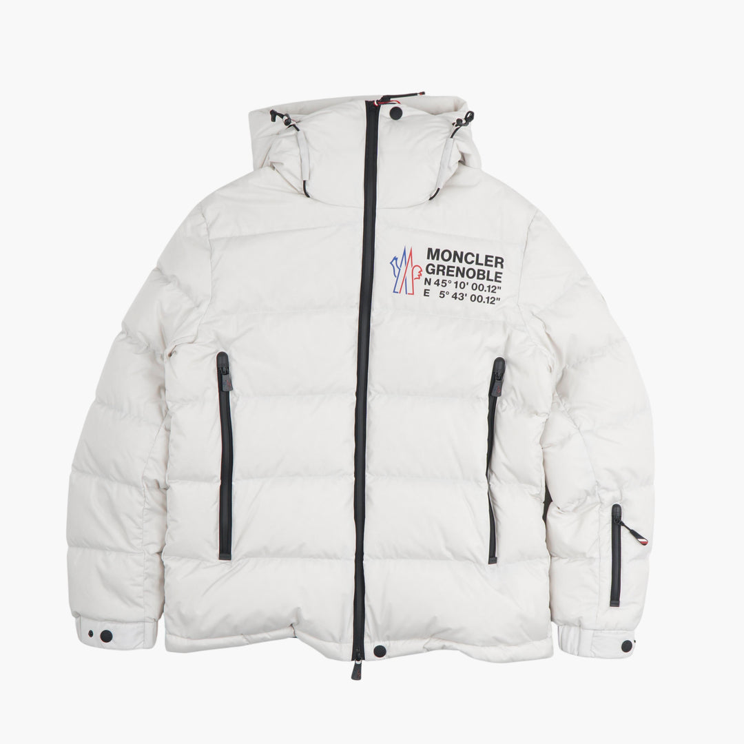 Moncler Grenoble White Jacket