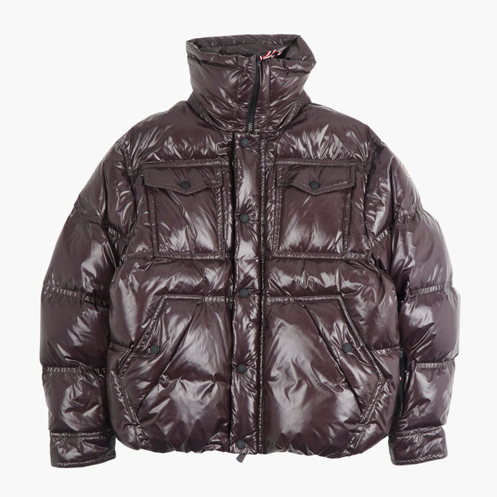 Piumino trapuntato viola Moncler