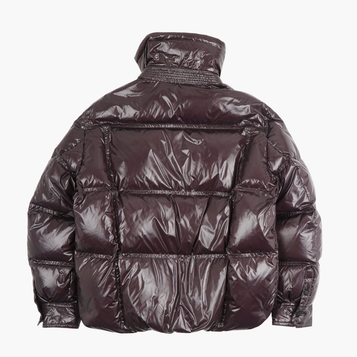 Moncler Violet Quilted Down Jacket