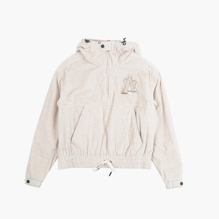 Moncler Beige Jacket with Adjustable Hood