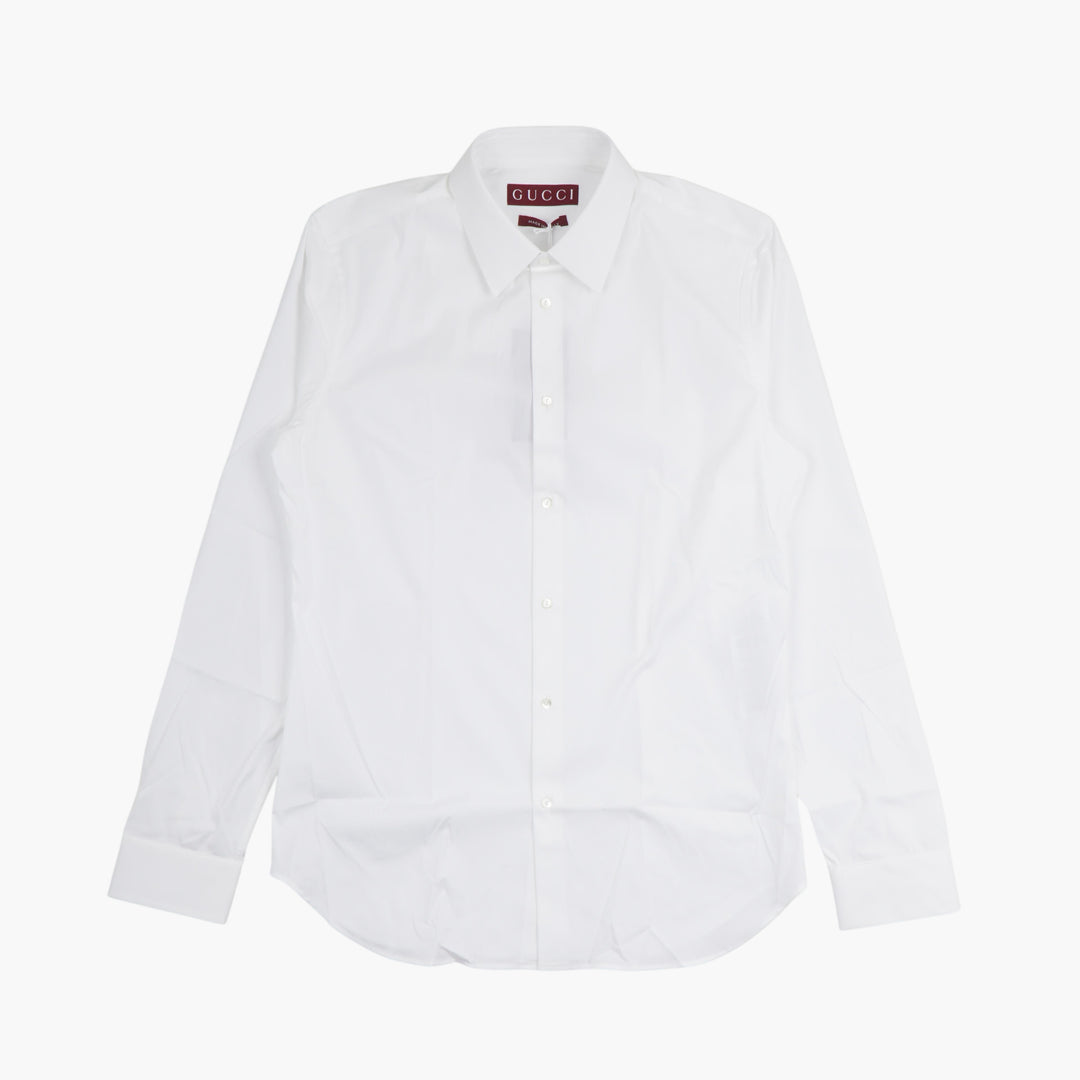 GUCCI White Button-Up Shirt