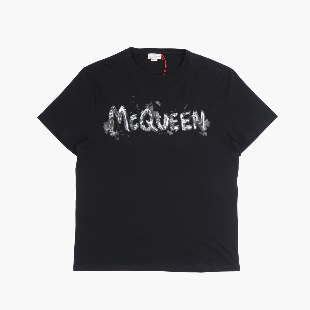 Alexander McQueen Black Graphic T-Shirt