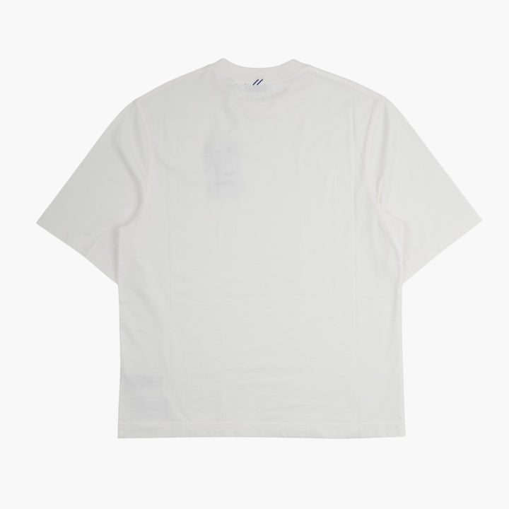 Burberry White Crew Neck T-Shirt