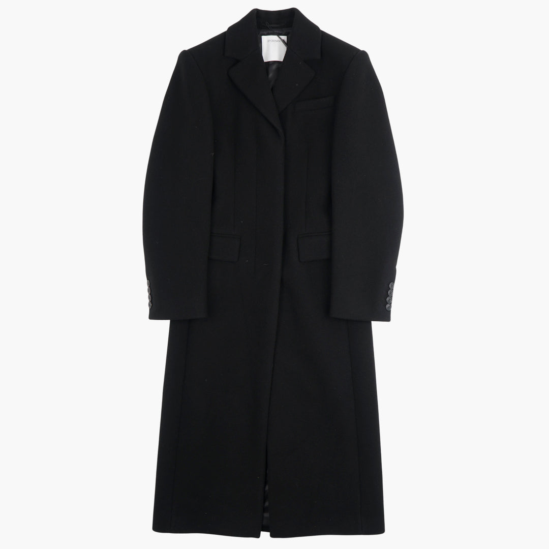 Max Mara Cappotto Nero Sartoriale