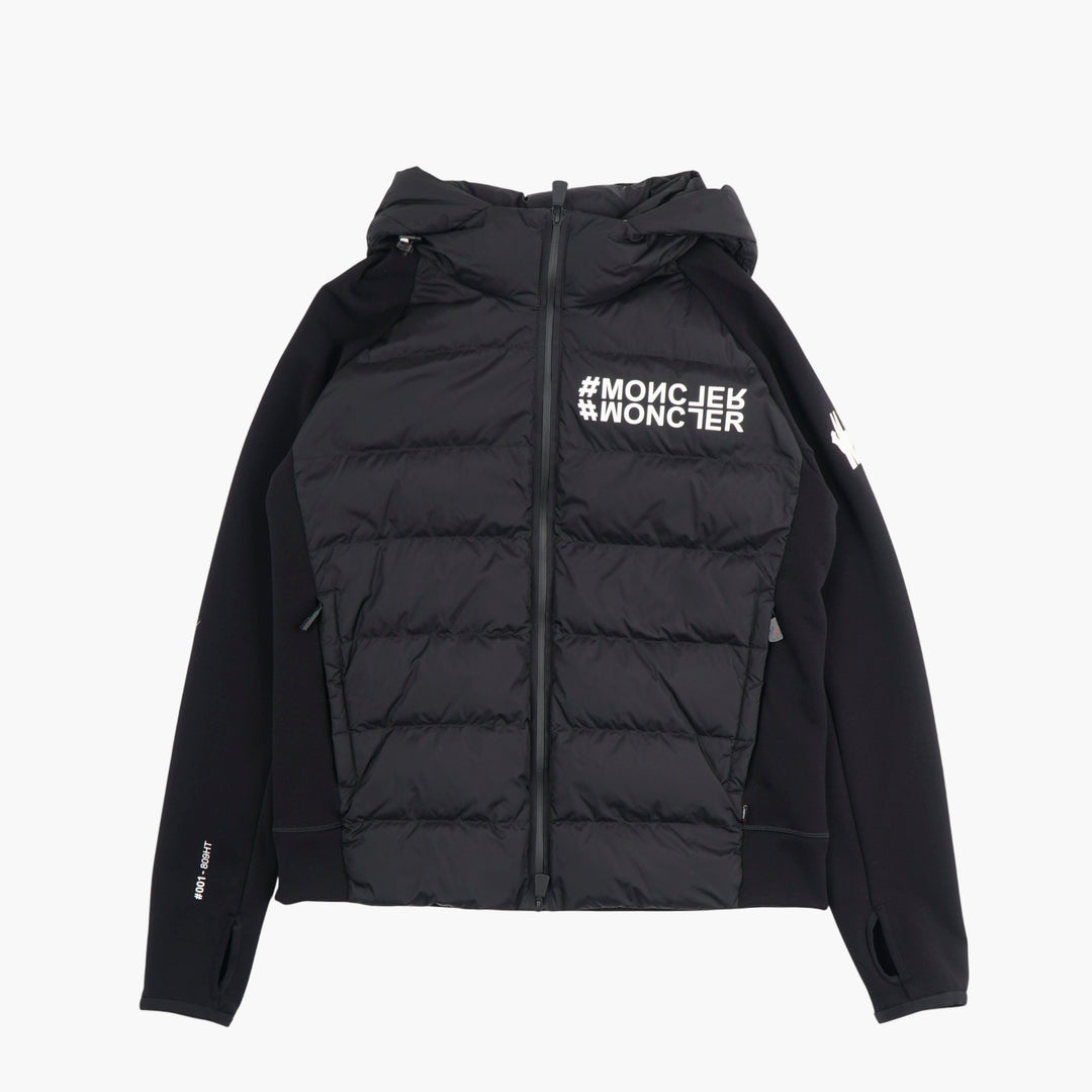 MONCLER Black Quilted Jacket