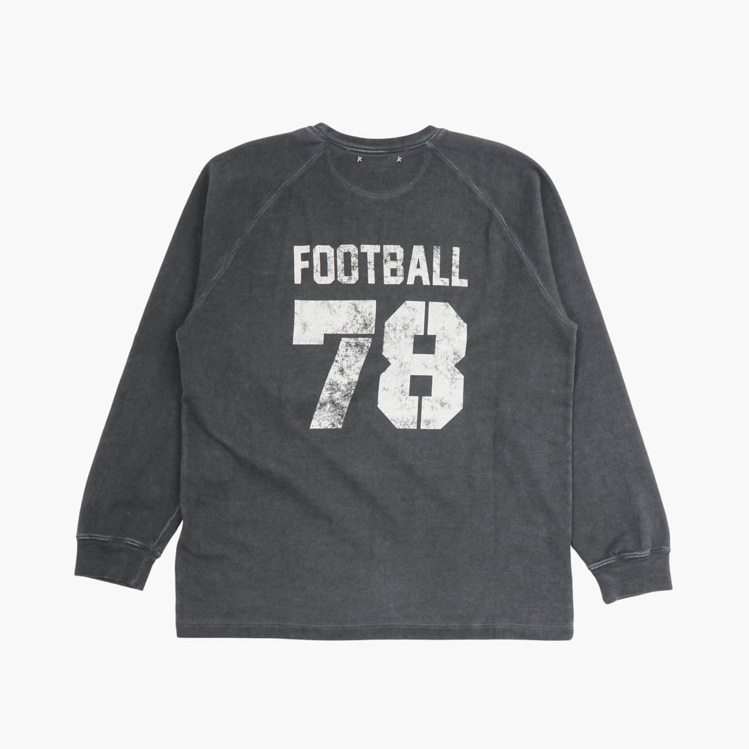 Golden Goose Dark Grey-White Sweatshirt