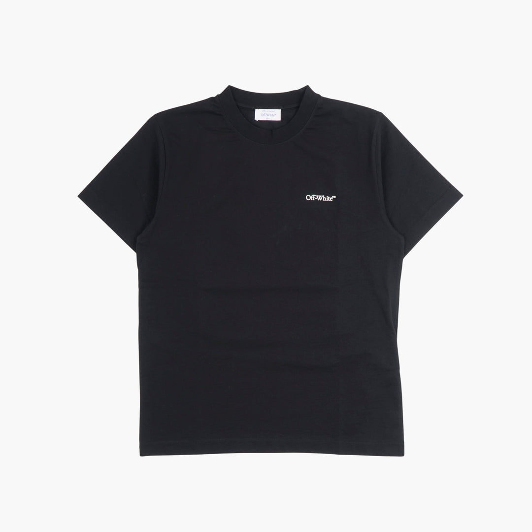 T-shirt con logo nero Off-White