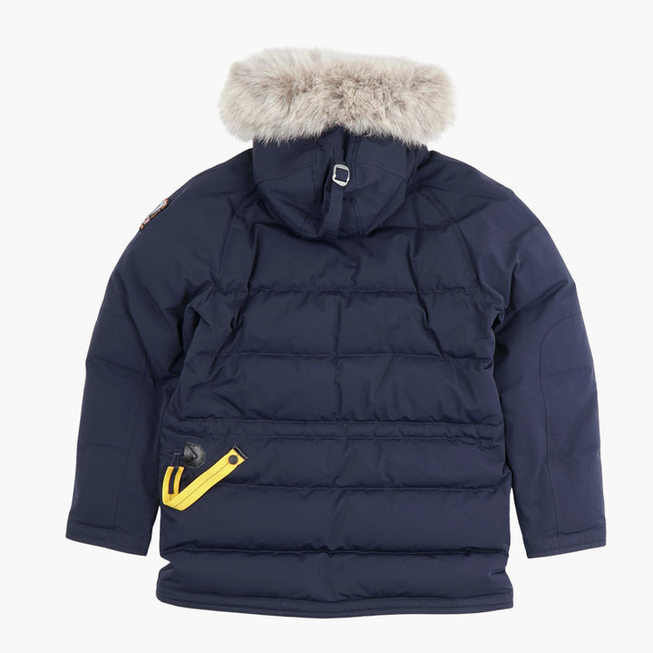 PARAJUMPERS Blue Fur-Trimmed Jacket