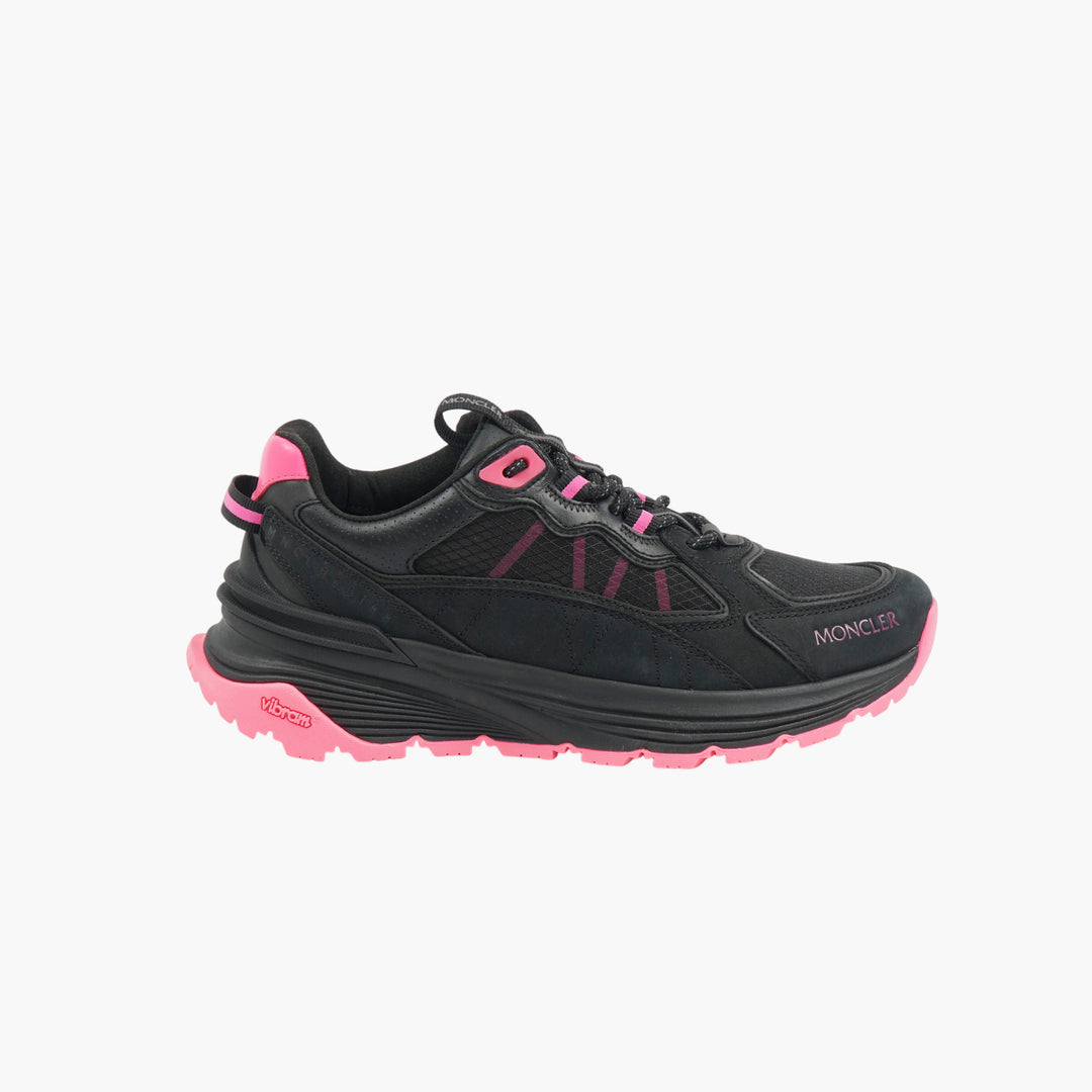 Sneakers Moncler Nero-Fucsia