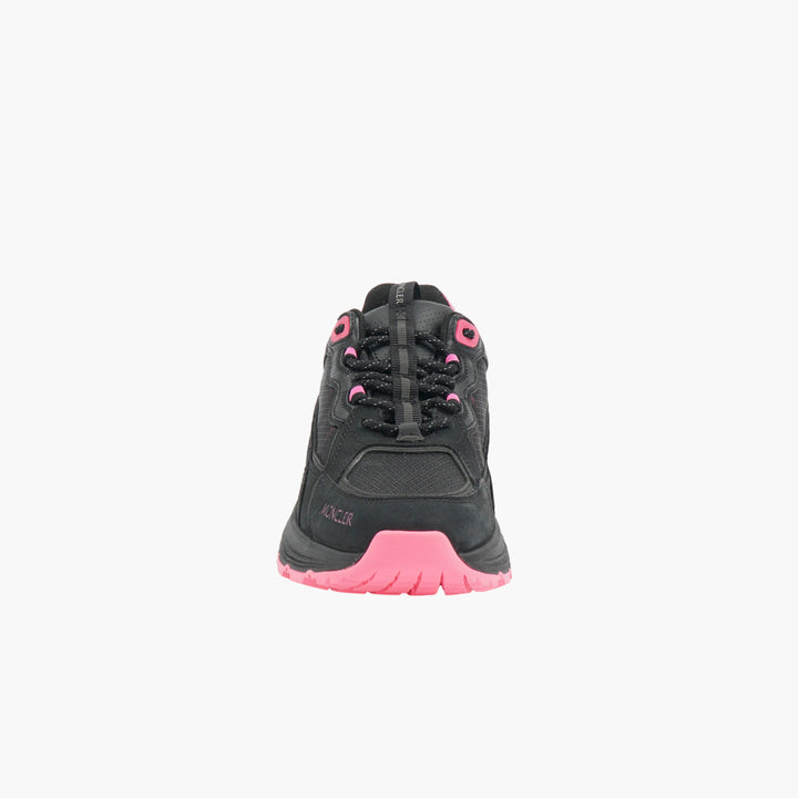 Moncler Black-Fuschia Sneakers