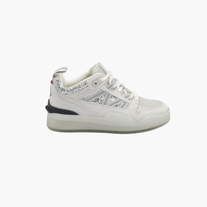 Sneakers Moncler grigio chiaro-argento