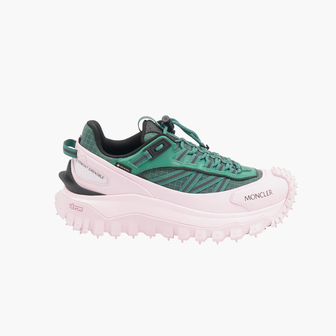 Moncler Tailgrip GTX Green-Pink Sneakers